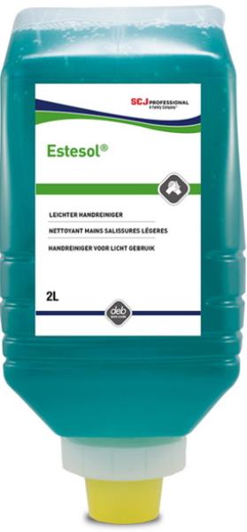 Estesol® ist eine Handreinigungslotion zur Entfernung industrieller Stäube und Verschmutzungen. Leicht parfümiert.